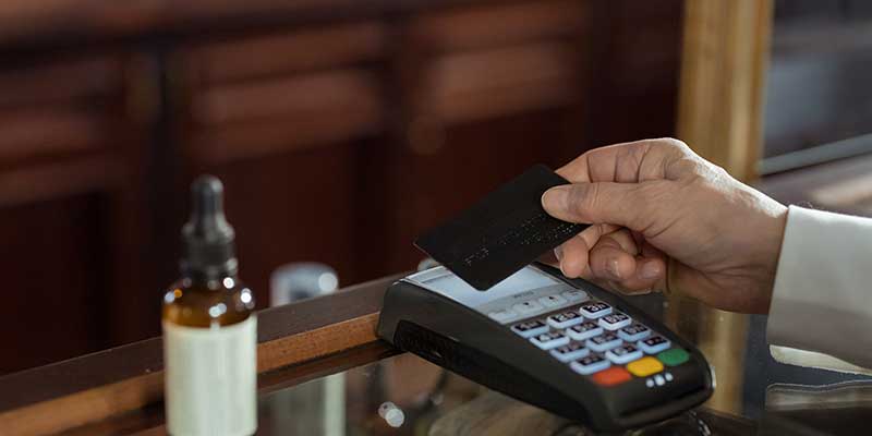 Card Payment Interaction Small Screen