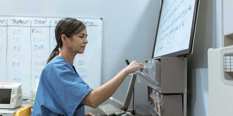 Medical Ward Nurse Station Display