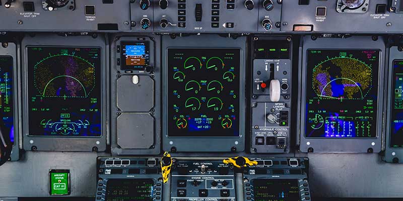 Ship Engine Room Monitoring Display