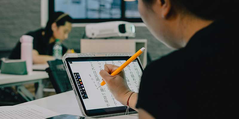 Student Tablet Learning Touch Screen